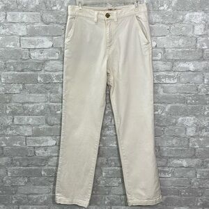 Faherty Natural White Endless Pant